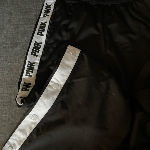 PINK Sweat pants, button-up for woman - Picture 3 of 4